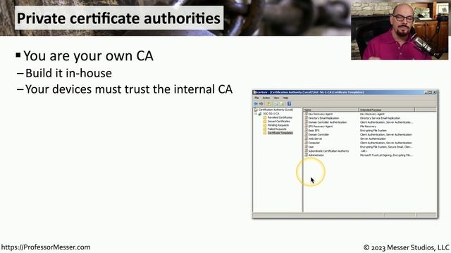 Certificates - CompTIA Security+ SY0-701 - 1.4 смотреть онлайн