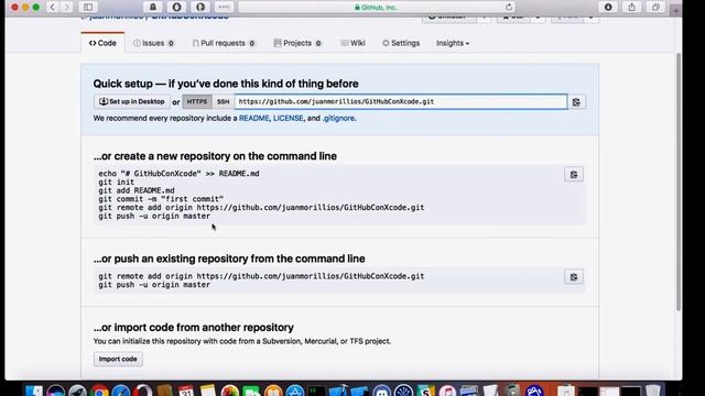 Cómo utilizar GitHub con Xcode смотреть онлайн