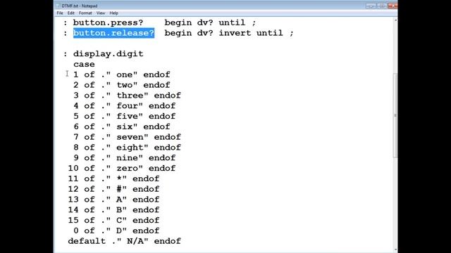 DTMF Decoding / MT8870 смотреть онлайн