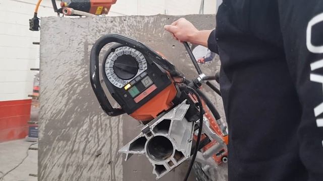 Nucleadora HILTI DD350 con selector electronico, PRUEBA REAL. CALIDAD SUPERIOR. смотреть онлайн