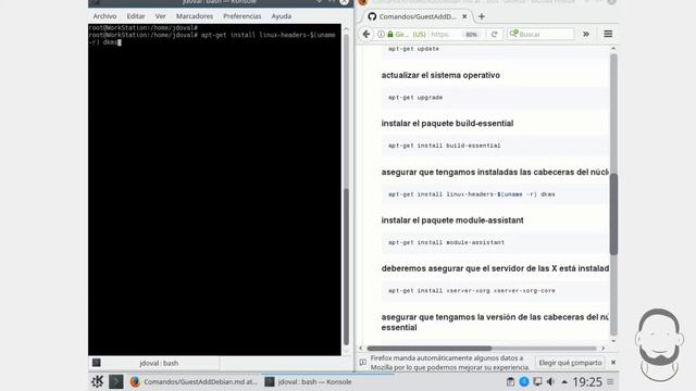 GUEST ADDITIONS en DEBIAN 9 ➖ INSTALACIÓN ✅ смотреть онлайн