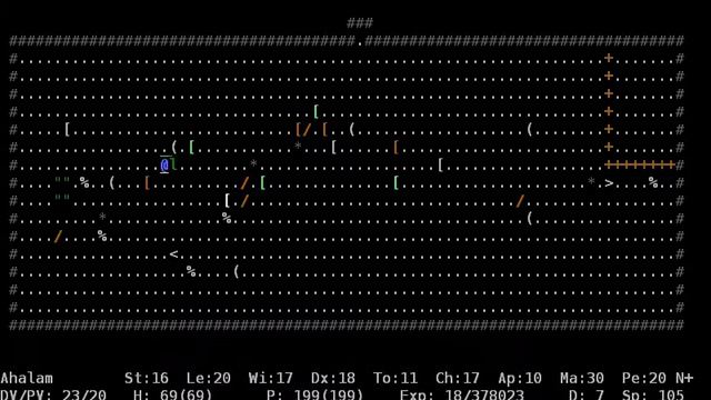 ADOM - День 20, часть 2 (Серый волшебник) смотреть онлайн