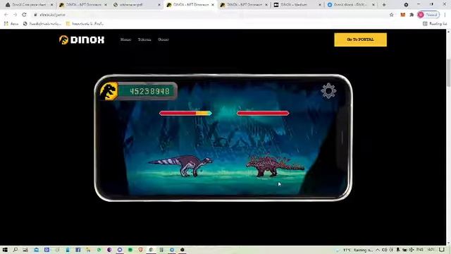 DinoX - Crypto NFT game смотреть онлайн