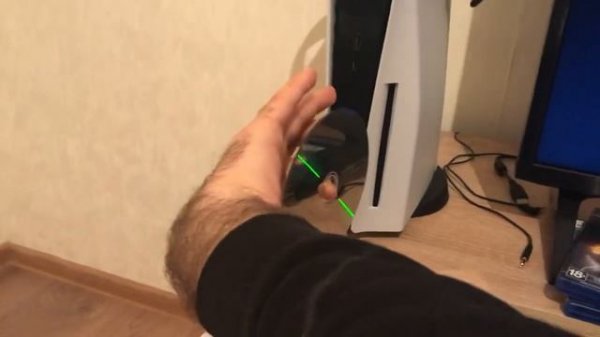 Как вставить диск в PS5 #playstation5