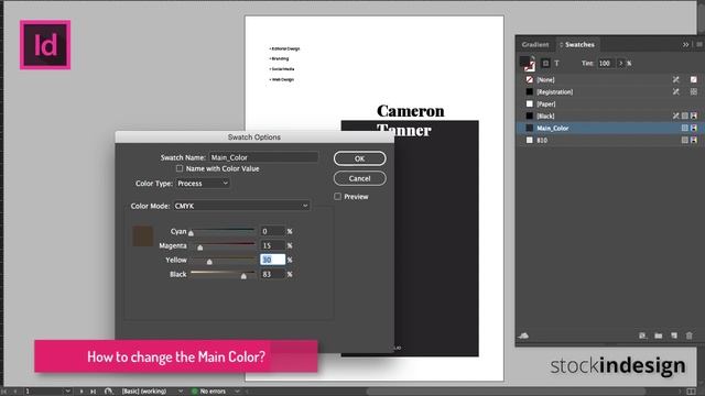 Graphic Design Portfolio in Adobe InDesign смотреть онлайн