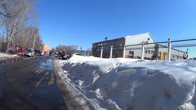 Комсомольск-на-Амуре! Прогулка по центру города в солнечный день 25 марта 2023 года. КОМСОМОЛЬСК )) смотреть онлайн