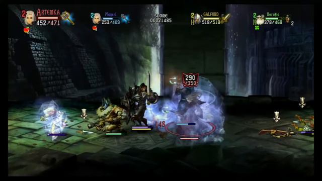 Dragon's Crown поход №7 (Босс - Гарпия / 17 уровень) смотреть онлайн