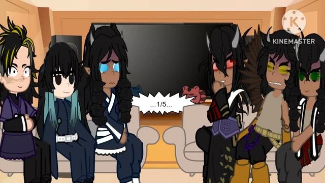 Hantengu Clones, Genya Shinazugawa & Muichiro Tokito react to themselves \\ Demon Slayer \\ Read di смотреть онлайн