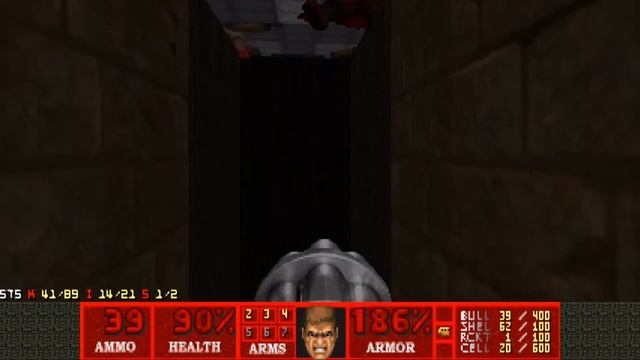 Doom II: Hell Revealed - MAP03 (The Dumpster) - Ultra-Violence 100% смотреть онлайн