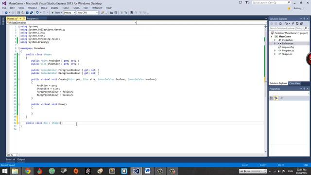 C# Maze Game Tutorial - Part 1 смотреть онлайн