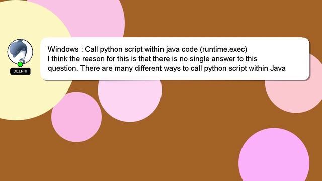 Windows : Call python script within java code (runtime.exec) смотреть онлайн