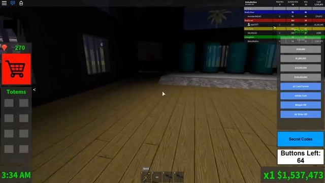 ЗАРАШИЛ ГРИФЕРА И ЗАВАЛИЛ ЗОМБИ В ROBLOX. BLOOD MOON TYCOON смотреть онлайн