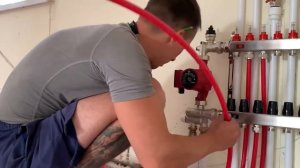 Подключение коллектора тёплого пола