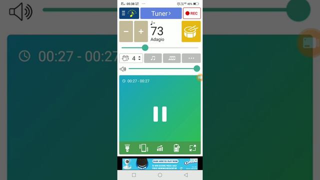 Soundcorset Metronome and Tuner for Mobile Phone смотреть онлайн
