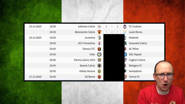 2020-2021 SERIE A ⚽ MATCHDAY 12 PREDICTIONS смотреть онлайн