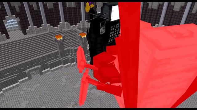 Titan Cinemaman vs Giant Scientist toilet /skibidi toilet addon battle in minecraft!! смотреть онлайн