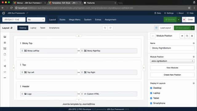 JSN Sun Framework Tutorials | Video 10: Menu Assignment Configuration смотреть онлайн