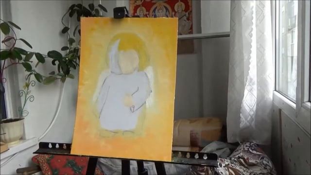 Попробовала нарисовать Солнечного ангела смотреть онлайн
