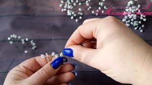 ГИПСОФИЛА из БИСЕРА - мастер-класс. Урок 1/2 - Веточки и листья