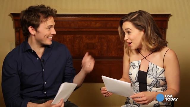 Эмилия Кларк и Сэм Клафлин берут интервью у друг друга. Русский перевод и озвучка.