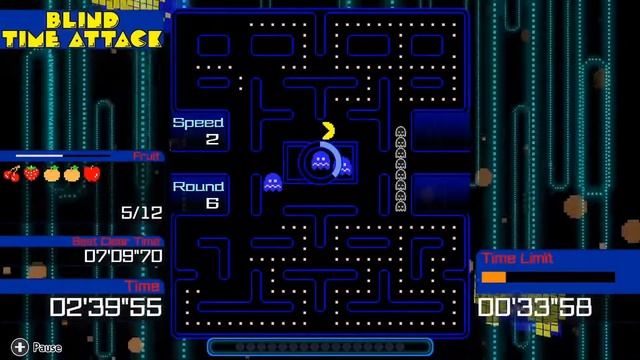 Blind Time Attack in 04'52"76 - PAC-MAN 99 смотреть онлайн