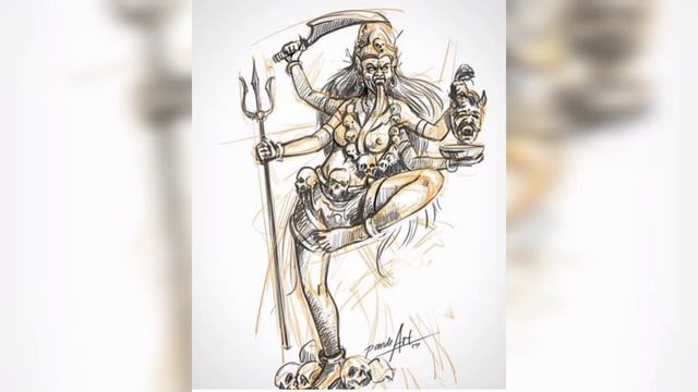 Adya Kali Mantra Jaap 216 | Maa Mahakali Most Powerfull Mantra | #maakali #viral #mantra смотреть онлайн