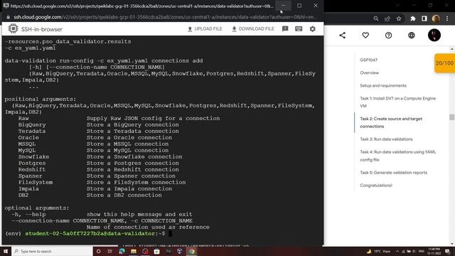 Automate Validation using the Data Validation Tool (DVT) || [GSP1047] || Solution смотреть онлайн