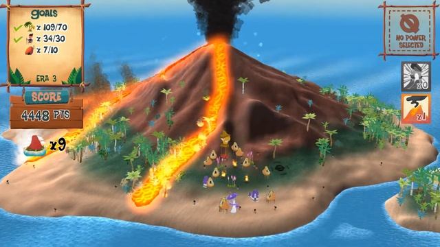 Eruption gameplay - Become the volcano - Let's play Eruption смотреть онлайн