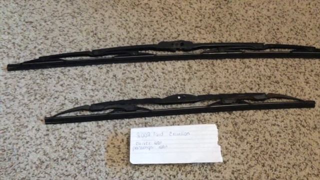 ? ? 2002 Ford Excursion Wiper Blade Replacement Size ? смотреть онлайн