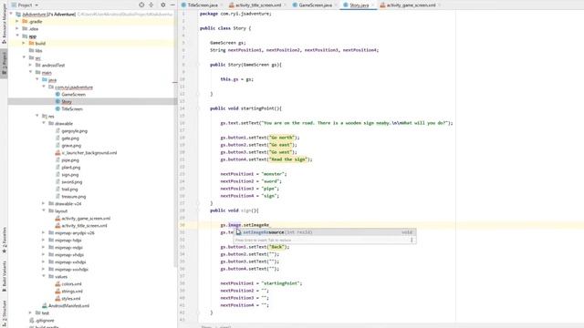 How to Make a Text-Based Adventure Game in Android Studio (Java) - Part 7 смотреть онлайн