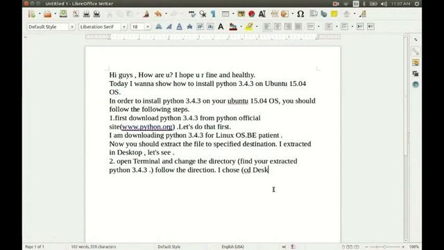 How to install python 3.4.3 on Ubuntu смотреть онлайн