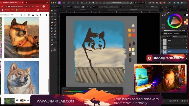 SketchClub JR ART LAB -: Shiba Inu (pet) смотреть онлайн