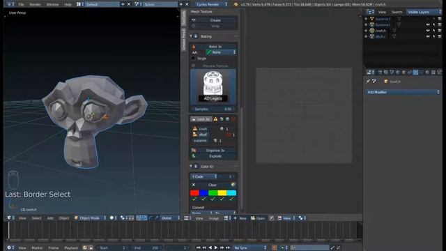 Обзор аддона TexTools для Blender. Часть 3. смотреть онлайн