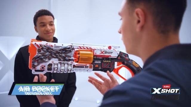 Find your unique combination to unlock epic firepower with new high tech XShot Skins Lock Blaster! смотреть онлайн