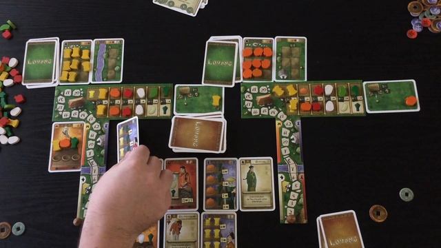 Как играть в настольную игру "У ворот Лояна" на русском языке At The Gates of Loyang (in Russian) смотреть онлайн