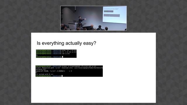 BazelCon 2019 Day 1: Lightning Talk – How Bazel Handles Symlinks смотреть онлайн