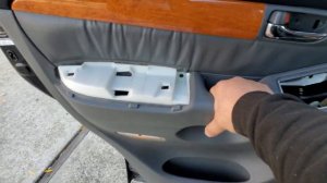 2002-2007 Lexus Gx470 door panel removal