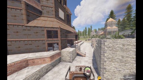 красивые дома в игре RUST  beautiful houses in the RUST game