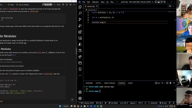 Intro to Node (Part 1) смотреть онлайн