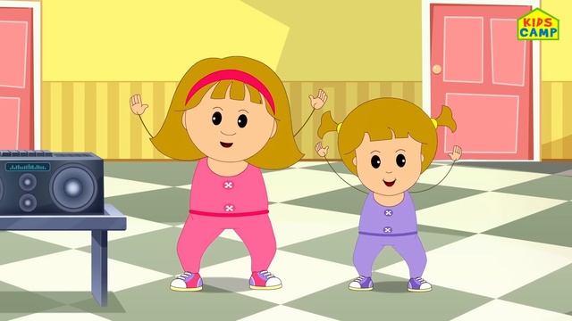 Five Little Monkeys Jumping On The Bed | Nursery Rhymes Playground + Baby & Kids Songs смотреть онлайн