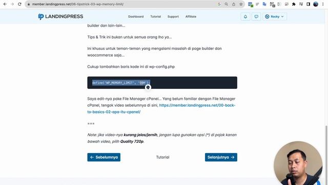 Cara naikin wordpress memory limit смотреть онлайн