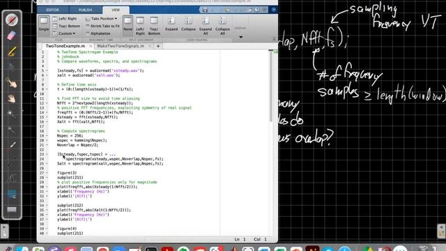 Matlab spectrogram tutorial смотреть онлайн