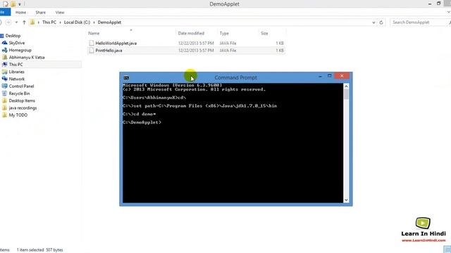 88. Applet in Java using Command Line смотреть онлайн