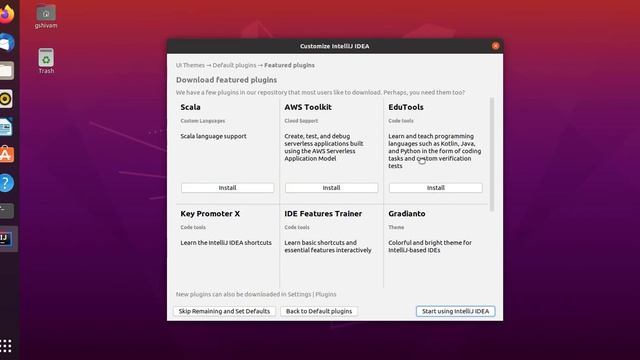 How to Install JDK in Linux OS/Ubuntu and How to install IntelliJ IDEA for Java Development смотреть онлайн