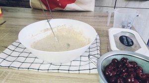 Нежный вишнёвый пирог для диабетиков.