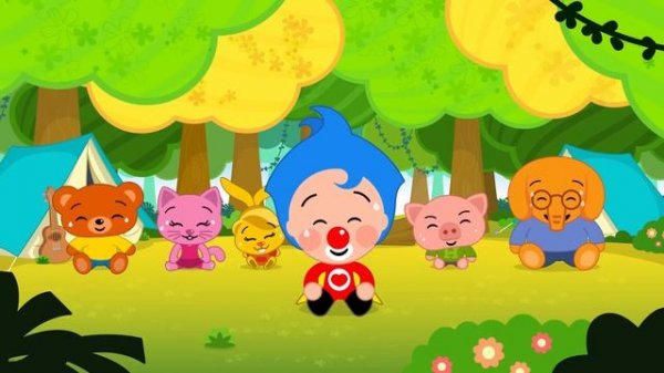 Колеса автобуса - по всей экосистеме | Детские обучающие видеофильмы (+60 мин) | Плим Плим