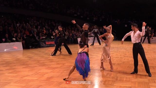 Anton Burkhanov - Victoria Gumeniuk RUS | Rumba | WDSF Open Under 21 Latin | GOC 2019 смотреть онлайн