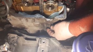 Замена цепи на  ЕР6 пежо 3008