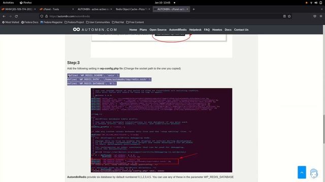 cPanel Redis per user for Redis Object cache Wordpress смотреть онлайн