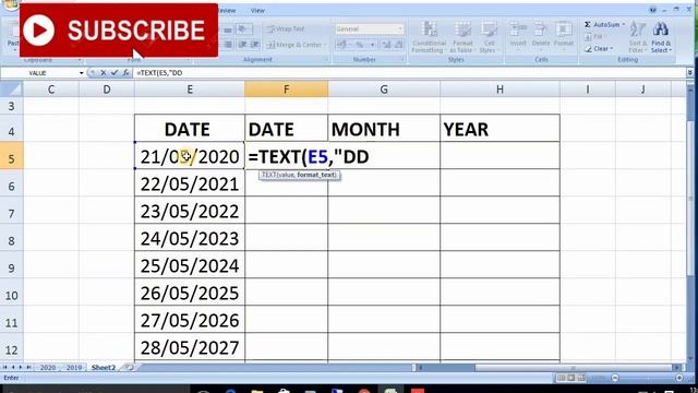 how to use text function in excel ? | text function in excel in hindi| #GYANWITHKUMAR смотреть онлайн